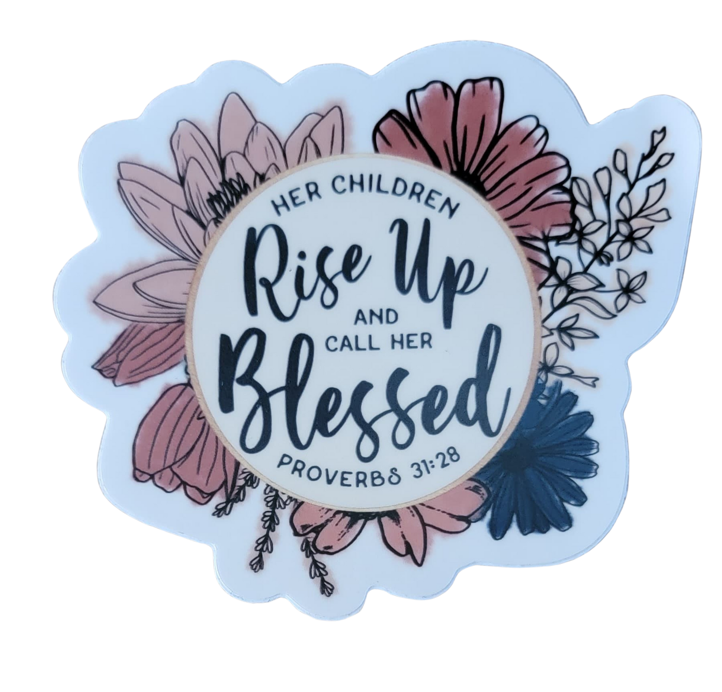 Rise Up & Be Blessed Sticker