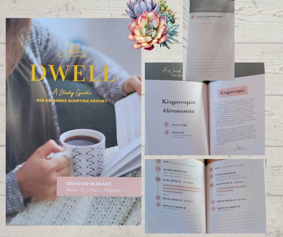 DWELL Scripture Memory Guide - Growing in Grace