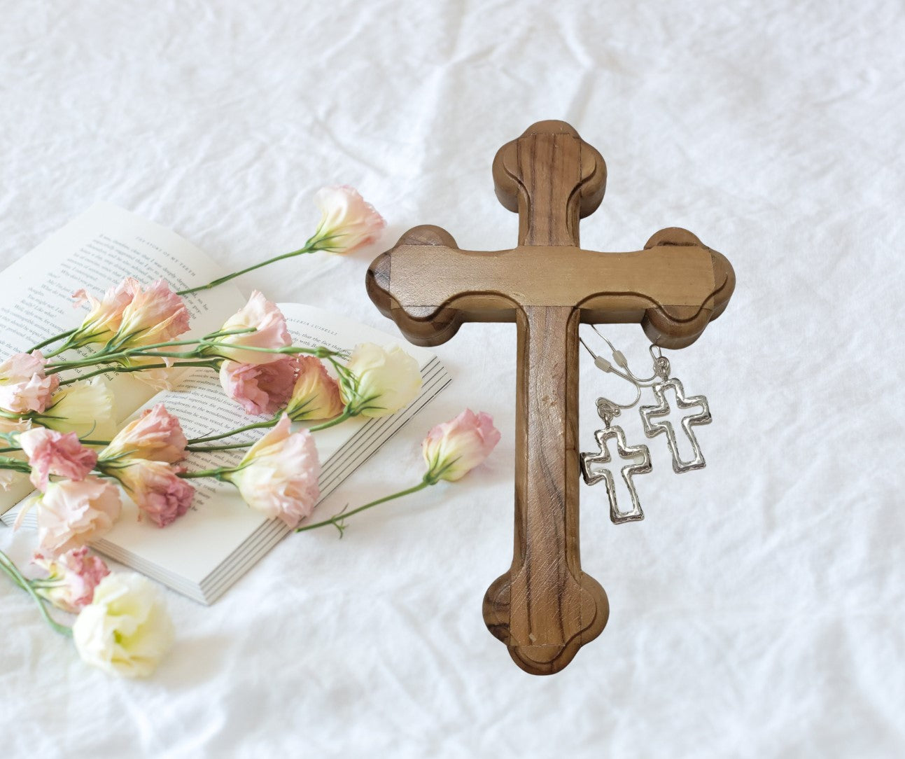 Polished Silver Crosses