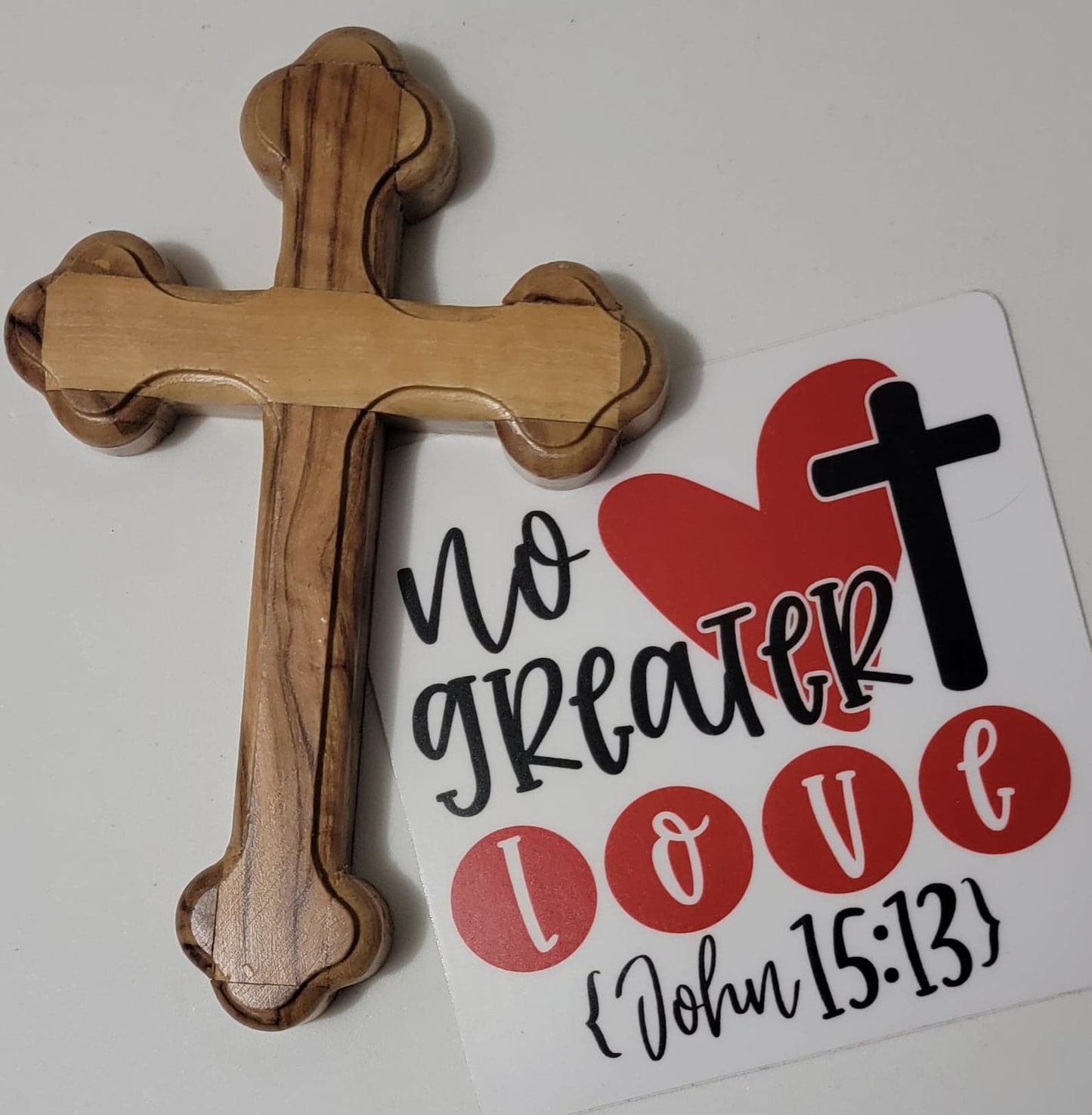 No Greater Love Sticker
